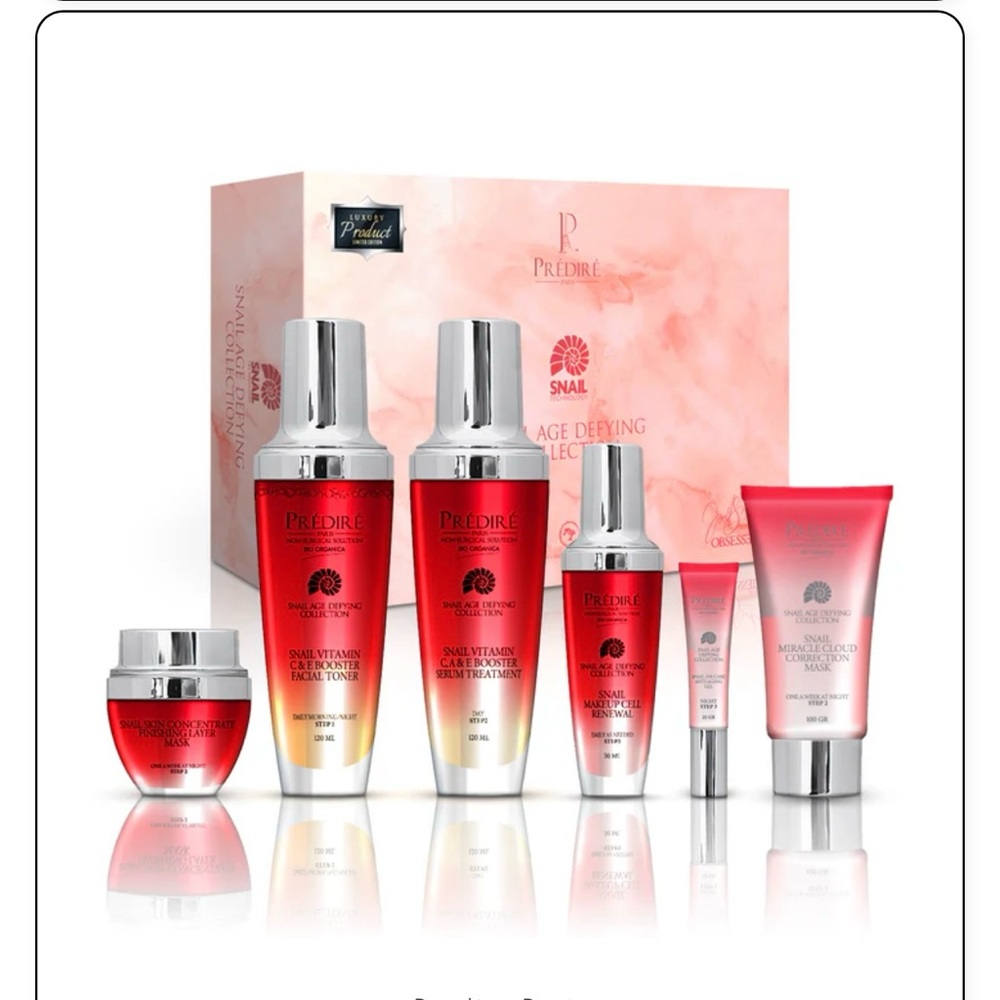 Red Skincare Set